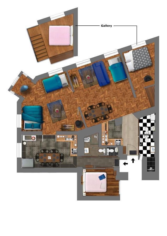 W-Tree Loft Style Apartment 布达佩斯 外观 照片